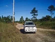 towards S. highway