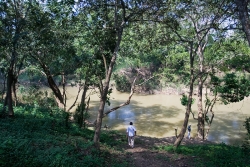 650 feet of belize river frontage