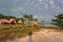 Belize beach front land in corozal