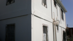side if the house