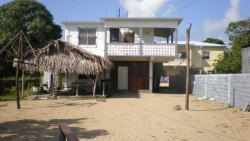 front of the house