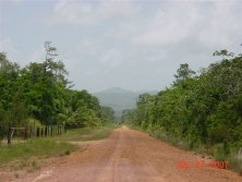 real estate in Belize- good access road