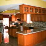 custom hardwood kitchen