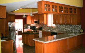 custom hardwood kitchen