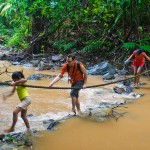 Family takes break from Belize real estate hunting and hikes Billy Barquedier Park