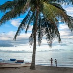 boats re-enact Garifuna arrival on the shores of Belize