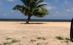 gorgeous beachfront Belize real estate in Dangriga